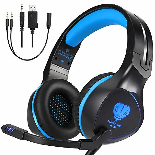 Gaming headset ready for a co-op session